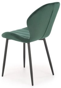 Scaun K538 velvet verde inchis H85 cm