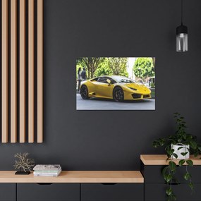 Tablou Canvas Yellow Lambourghini 60x40 cm