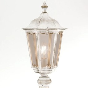 Stalp exterior stil clasic IP43 H195 Puchberg AL 11K/82506 weiß-gold/rauch OR