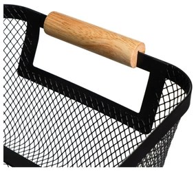 Coșuri de depozitare din sârmă 2 buc. din metal 33x21x14 cm – Casa Selección