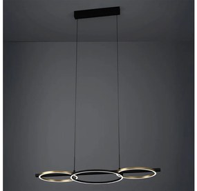 Lustră LED dimabilă pe cablu Eglo 390087 LANACERA 2xLED/12,5W/230V + LED/15,5W