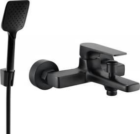 Mexen Lynx R62 baterie de cadă cu set de duș, negru - 74593R62-70