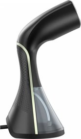La mâna a doua: Aparat de calcat cu aburi AENO AGS0003, 1500 W, 0.250 L, 3 trepte, Inaclzire rapida, 180C, Negru