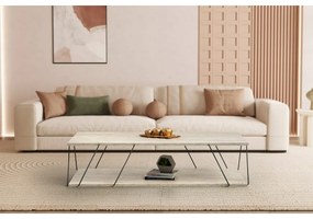 Măsuță de cafea Labranda Travertine and Black