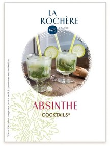 Set pahare si linguri inox 300 ml Absint – La Rochére