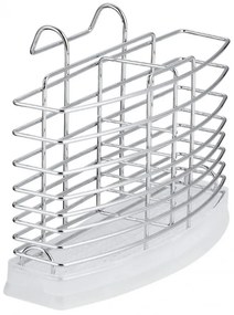 Uscător de tacâmuri Rosberg R53003D, 20.7x9.5x15.2 cm, crom