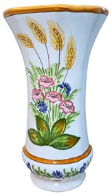 Vază ceramică octogonală model Maci  27cm