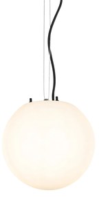 Lampă modernă suspendată pentru exterior alb 25 cm IP65 - Nura