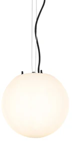 Lampă modernă suspendată pentru exterior alb 25 cm IP65 - Nura