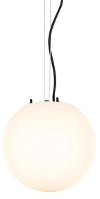Lampă suspendată de exterior modernă albă 25 cm IP65 - Nura