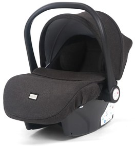 Carucior 3 in 1: Cadru usor din aluminiu, Landou confortabil, Varianta sport ergonomica, Scoica auto - CPC-66-negru