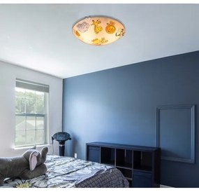 Globo 40607 - Plafonieră copii KIDDY 2xE27ILLU/60W/230V