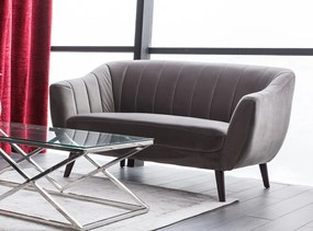Canapea Fixa Elite Velvet 2 Gri