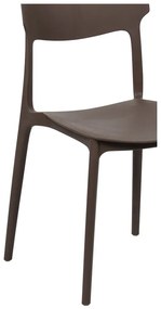 Scaun de grădină maro din plastic Biá – Bonami Essentials