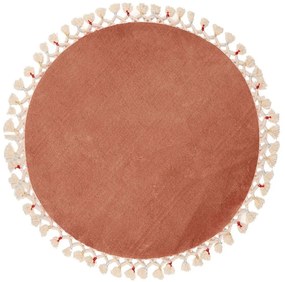 Covoraș de baie maro ø 80 cm Tuft – Foutastic