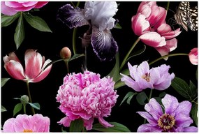 Tablou - Ilustrație de flori (90x60 cm)