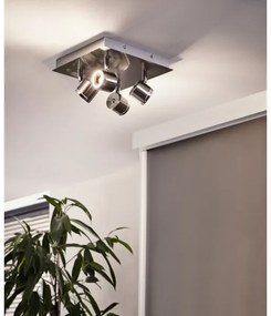 Eglo 93696 - LED Lampa spot PIERINO 4xLED/5W/230V
