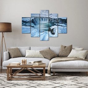 Tablou - Cascadele zeilor, Islanda (150x105 cm)