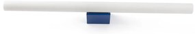 Aplica LED oglinda, tablou IP44 CALMA blue/opal 50cm