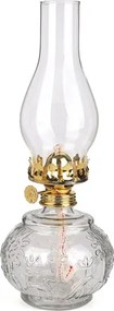 Brilagi - Lampă cu petrol MERLIN transparentă