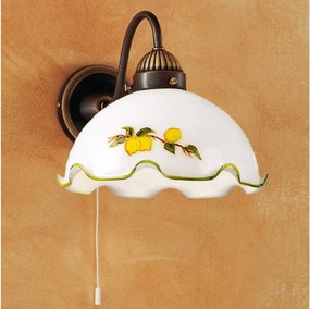 Kolarz NONNA 731.61.116 - Aplica de perete 1xE27/75W/230V, culoare lămâie