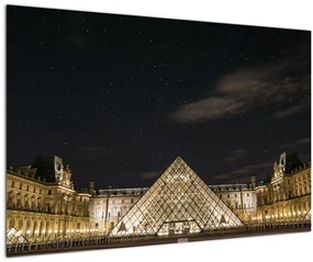 Tablou - Louvre nocturn (90x60 cm)