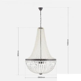 Candelabru stil clasic finisaj auriu antique Arila HL 6-1497/6 Antik OR