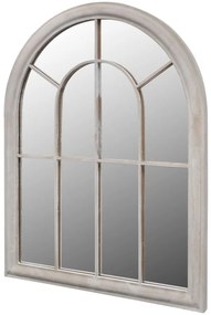 Oglinda de gradina arcada rustica 69x89 cm interior  exterior 89 x 69 cm
