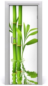 Autocolante pentru usi bambus perete
