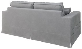 Canapea gri deschis 196 cm Nora – Ropez