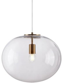 Lustră pe cablu CAMPANIA 1xE27/60W/230V auriu