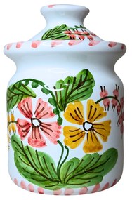 Set ceramică servit ceai/cafea model Flori de Câmp
