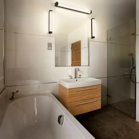 Osram - Aplica LED pentru oglindă de baie ORBIS TUBE LED/12W/230V 60 cm IP44 negru