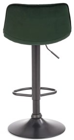 Scaun de bar H95 velvet verde
