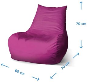 Sac de șezut Bean tucan - pentru copii, colorat