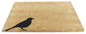 Covoraș de intrare din fibre de nucă de cocos 40x60 cm Bird – Artsy Doormats