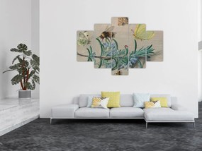 Tablou - Jan van Kessel the Elder, Insects and a Sprig of Rosemary, reproducere (150x105 cm)