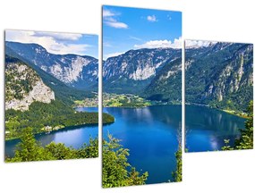 Tablou - Lacul Hallstatt, Hallstatt, Austria (90x60 cm)