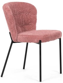 Set de scaune de sufragerie Bouclé CT-W1077 PINK2,4 buc