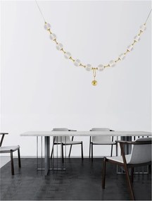 Lustra LED suspendata moderna design elegant BRILLANTE