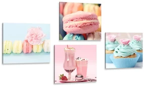 Set tablouri pentru iubitorii de delicatețe dulce