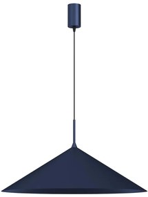 Lustră suspendată pe cablu CAPITAL, 1xGX53/15W/230V, Ø 60 cm, albastră