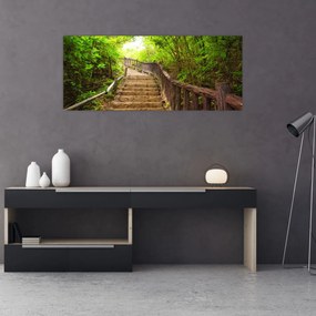 Tablou - Scări în natură (120x50 cm)