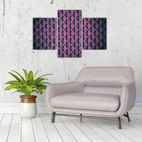 Tabloul textura în mov (90x60 cm)