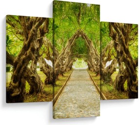 Tablou - Tunel viu din plumeria (90x60 cm)