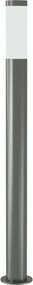 Brilagi - Lampă de exterior ELIA 1xE27/20W/230V IP44 100 cm crom mat