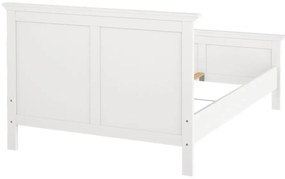 Pat matrimonial alb 140x200 cm Paris – Tvilum