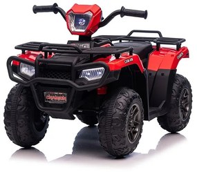 Mașină electrică Baby Mix Quad, roșu