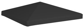 vidaXL Acoperiș de pavilion, negru, 3 x 3 m, 270 g/m²