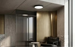 Brilagi - Plafonieră pentru baie ZENNA cu senzor, LED/24W/230V, Ø 35 cm, IP44, negru